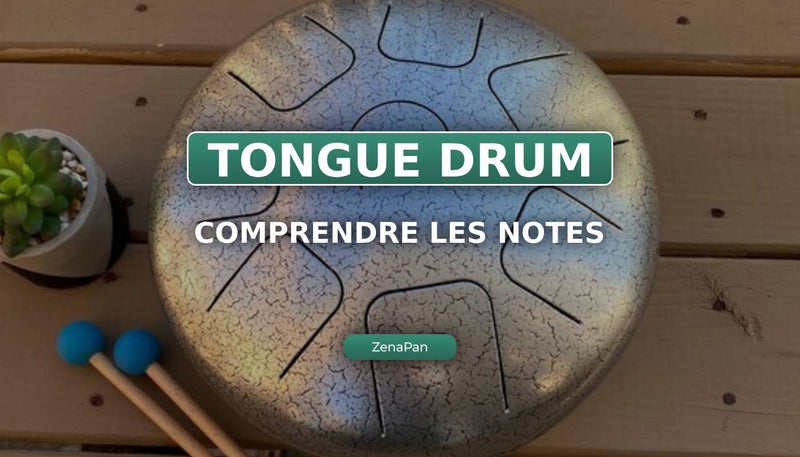 Jaké jsou noty na tongue drum ?