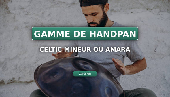 Řada Celtic Minor nebo Amara Handpan